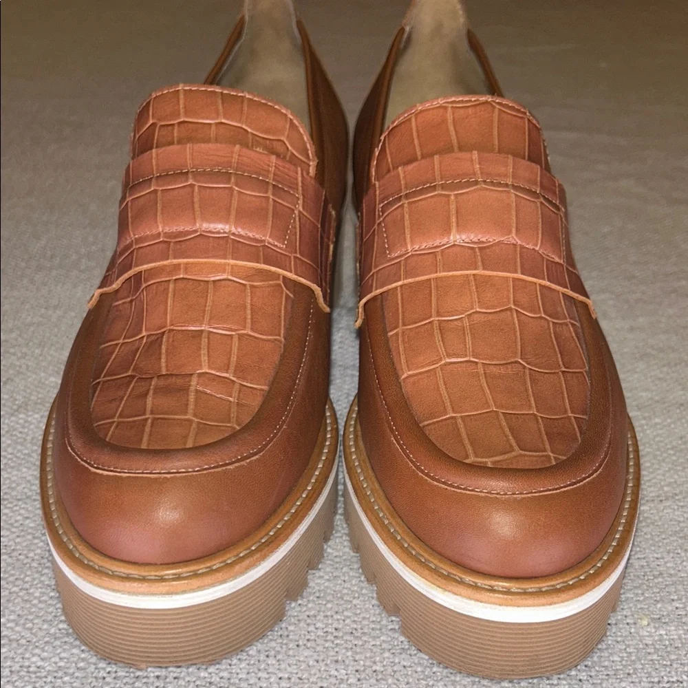 M. Gemi The Elsa Croco Printed Loafers  size 39 - Picture 5 of 5